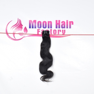 Extensions de cheveux humains indiens 100% de la meilleure qualité, 32 pouces, 1 paquet, ondulés, produit naturel, cheveux humains non traités, en vente - Product Image 4