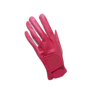 Gants de golf gaucher personnalisés de haute qualité respirant Cabretta véritable peau de mouton PU à la mode équipement de sport de plein air pour hommes - Product Image 2