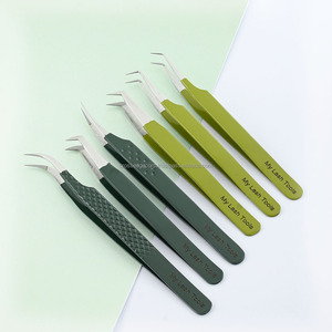 แหนบต่อขนตา90องศาแบบคลาสสิกแหนบปลายบูตไฟเบอร์สำหรับขนตาปลอม90องศา - Product Image 6