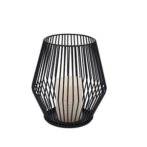 Nouvelle Arrivée 2026 Lanterne en Métal et Verre Écologique avec Finition Noire pour Bougies, Idéale pour l'Extérieur et la Maison - Product Image 6