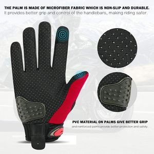 Guantes de Motocicleta de Alto Rendimiento, Guantes de Motociclismo con Absorción de Impactos para Hombres y Mujeres, Equipo Duradero - Product Image 3