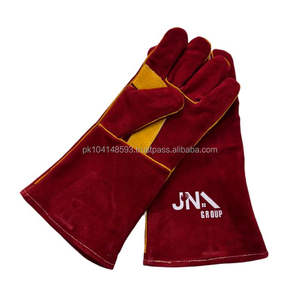 Gants de sécurité en cuir de vachette de haute qualité Protection du travail résistante à l'usure à usage général pour le soudage cuir fendu de vache fabriqué - Product Image 2