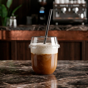 Wholesale Disposable Transparent 95mm Single Wall PP <b>Cups</b> with Lid For 16oz & 22oz <b>Plastic</b> <b>Cup</b> Tea Coffee Juice Beverages - Product Image 4