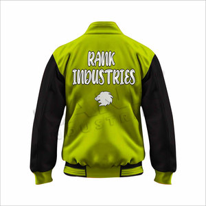 Chaqueta Letterman para Hombre con Diseño Personalizado al por Mayor, Chaqueta de Invierno Letterman para Hombre de Primera Calidad, Ropa Urbana - Product Image 3