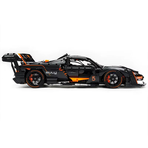 GULY 10646 Ayrton Senna Voiture de Course en Métal, Blocs de Construction, Modèle à l'Échelle 1:8, Jouet Contrôlé par Application, Portée de 20m, Intérieur-Extérieur, 3803 Blocs - Product Image 2