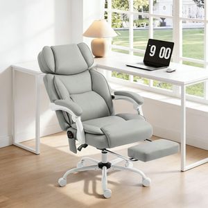 Sedia da Ufficio/Casa Comoda con Altezza Regolabile e Telaio in Acciaio - Product Image 1
