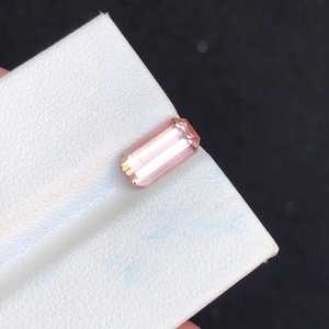 Tourmaline rose pêche taille octogonale, pierre précieuse naturelle d'origine afghane, pierre brute de haute qualité pour bijoux, vente en gros - Product Image 6