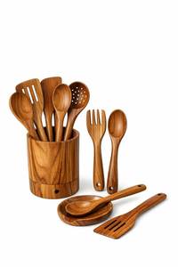 Ensemble de bols en bois poli Timber Elegance, design européen minimaliste, écologique, pour servir les aliments, artisanat, non revêtu, mariage - Product Image 2