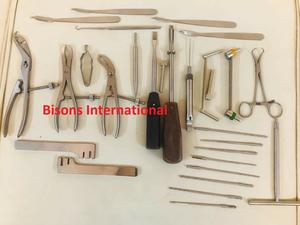 BISONS - Juego de Instrumentos Quirúrgicos Ortopédicos Manuales de Acero Inoxidable para Pequeños Fragmentos, Kit de Trauma, Certificado CE ISO13485 - Product Image 2
