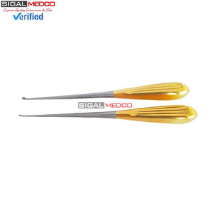 Curetas Óseas de 215 mm y 2,4 mm, 332-486-300, Instrumento Ortopédico de Precisión de Acero Inoxidable Quirúrgico Manual, Alta Calidad, con Marcado CE - Product Image 5