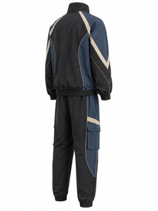 Men's eco-friendly windbreaker Winter breathable lightweight suit Active lifestyle jacket and pants - Product Image 5
