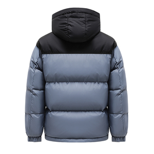 Chaqueta de Plumón para Hombre, Diseño Personalizado con Logotipo, Abrigo Acolchado Ligero con Cierre, Chaqueta Deportiva Brillante de Alta Calidad - Product Image 4
