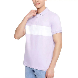 Camiseta polo de tela duradera, fácil de cuidar, lavable a máquina, suave, transpirable, de algodón texturizado, camiseta polo premium. - Product Image 6