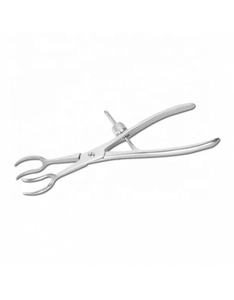 Safety Point Patella Bone Holding Forceps Four Prong Orthopedic Instruments New CE - Product Image 1