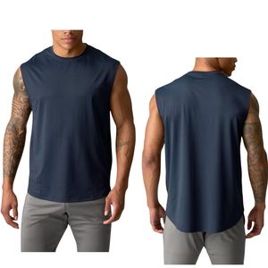 Custom Men Sleeveless Athletic Shirt Wholesale OEM ODM Gym Fitness Tank Quick Dry Workout Muscle <b>Top</b> Manufacturer - Product Image 1