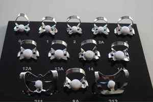 Juego de Pinzas de Goma para Dientes, Kit de Pinzas Endodónticas Universales, Instrumentos Quirúrgicos de Acero Inoxidable, Herramientas Dentales - Product Image 2