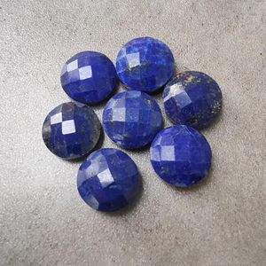 Pierre précieuse naturelle Lapis Lazuli AAA+ de qualité supérieure, taille briolette, coupe ronde, calibrée, pour bijoux, toutes tailles, vente en gros - Product Image 1