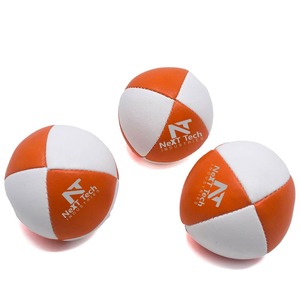 Wholesale Kids Beginner PU Leather Soccer Professional Durable Easy Comfortable Crochet Juggling Balls - Product Image 1