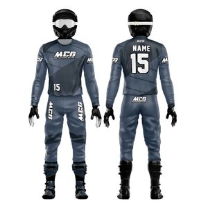 Vêtements de course en tissu extensible de haute qualité, élégants, imprimés par transfert thermique DTF, pour moto tout-terrain, VTT et motocross - Product Image 1