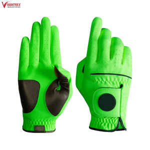 Mens Unique Design Genuine Leather <b>Golf</b> Gloves New Arrival With Custom Logo Sports Applicable - Product Image 1