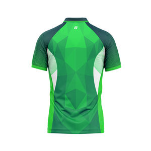 เสื้อโปโลแบบแอคทีฟแบบปรับแต่งได้กางเกงขาสั้นสไตล์สปอร์ตเทนนิสกอล์ฟเสื้อโปโลแบบระบายอากาศพิมพ์ลายระบายอากาศ - Product Image 4