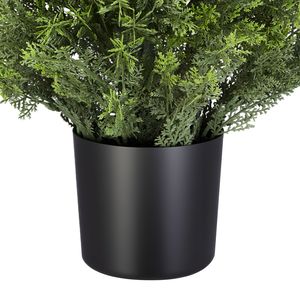 Alberi di Cedro Artificiali da 36 Pollici Facili da Montare, Set di 2 Cespugli di Pino Finti dall'Aspetto Realistico in Seta per Decorazioni Frontali - Product Image 3