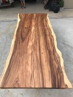 Table à manger pliante en bois massif rustique faite à la main, pieds en métal, design moderne, 6 places, meubles de salle à manger pour la maison et les restaurants