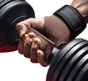 Adjustable Cowhide Wrist Support With Palm Guard <b>For</b> Weight <b>Lifting</b> Unisex Hook And Loop Closure - Product Image 6