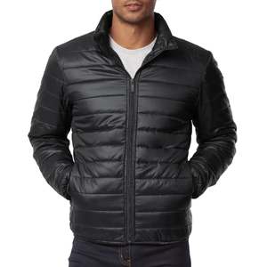 Autumn Winter New Trend <b>Men's</b> <b>Jackets</b> Patchwork <b>Thin</b> Casual Loose Cotton Padded Quilted <b>Jacket</b> Zipper Coat <b>Jackets</b> For <b>Men</b> - Product Image 3