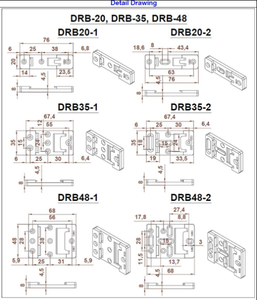 Support de montage sur rail DIN pour armoires électriques et systèmes industriels, en gros, au meilleur prix - Product Image 6