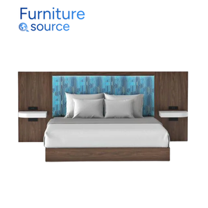 Juegos de Dormitorio de Hotel Hampton Inn Duraderos y Resistentes de MDF Ecológico, Otomana de Lino Apilable, Fabricación OEM ODM en Vietnam, Muebles Modernos - Product Image 4