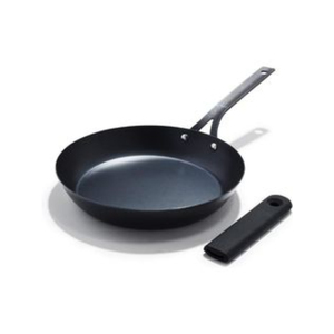 Wholesale Vintage Steel Frying <b>Pan</b> Naturally Non Stick Skillet Lightweight Induction Safe and Oven Cookware for Frying - Product Image 2