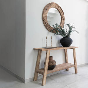 โต๊ะคอนโซลไม้สัก Java Furni Craft รุ่น Consul 002  งานฝีมือ  ตกแต่งสไตล์ธรรมชาติ  ปรับแต่งขนาด/สีได้ สำหรับใช้ภายในอาคาร - Product Image 3