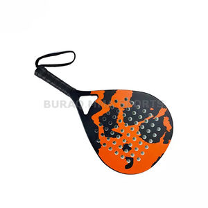 Raquette de beach tennis unisexe entièrement en carbone, noyau en EVA souple avec sac de transport en nylon - Product Image 4