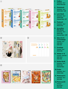 ILLIT 4th MAMIHLAPINATAPAI (Versión PAW PAW) Libro Electrónico K-Pop (CD) Material de Papel y Plástico Idioma Coreano Para Todas las Edades Modelo BW-155 - Product Image 3