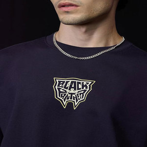 New Chất Lượng Cao Hot Bán Người Đàn Ông Của Hip-Hop T-Shirts Của Chất Lượng Tốt Sử Dụng Lỏng Lẻo Của Nam Giới Ngắn Tay T-Shirts Nhà Máy Bán Buôn - Product Image 4