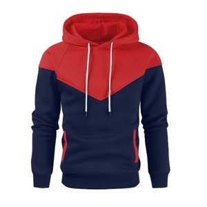 Sudadera con Capucha de Forro Polar para Hombre, Diseño de Bloques de Color y Estampado de Dibujos Animados, Manga Regular, Estilo Casual, Tejido de Punto, para Primavera, Corte Regular - Product Image 6