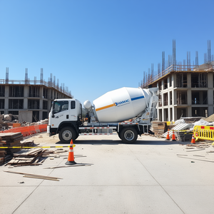 Camion malaxeur à béton diesel autochargeur mobile de 10 m3 pour la construction - Product Image 3