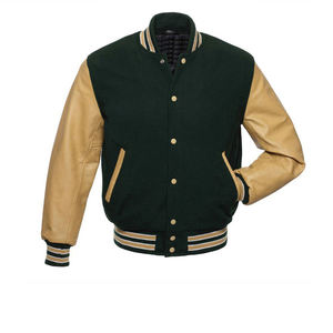 Veste matelassée surdimensionnée de style universitaire pour homme, avec logo brodé en 3D personnalisé, en chenille, streetwear, sport, OEM - Product Image 2