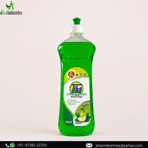 Liquide vaisselle pour la cuisine |   Détergent à haute mousse au parfum de pomme verte fraîche pour la vaisselle, les ustensiles de cuisine et les articles ménagers 250ml - Product Image 1