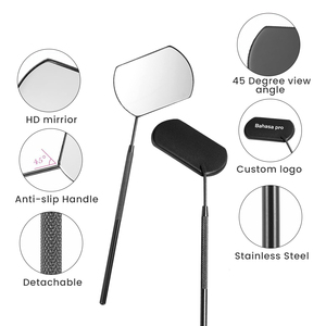 OEM ODM Stainless Steel Lash Mirror Hand Held Wholesale Beauty <b>Tool</b> Exporter Eyelashes Mirror for Lashes by Bahasa Pro - Product Image 4