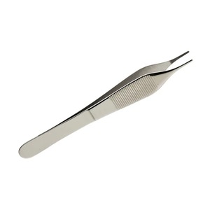 Pinces à pansements à usage unique de haute qualité en acier inoxydable stériles de qualité médicale, instruments chirurgicaux - Product Image 1