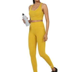 Conjunto de Yoga Premium de Alta Calidad para Mujer, Bra Deportivo Sin Costuras y Leggings, Ropa Deportiva para Gimnasio y Entrenamiento, Ropa Activa 2026 - Product Image 2