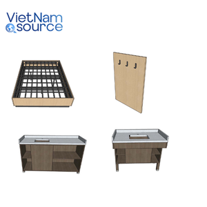 Fabrication de mobilier d'intérieur pour hôtels Baymont, avec dimensions personnalisées, stratifié durable et conception professionnelle pour l'hôtellerie - Product Image 4
