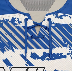 Conception personnalisée de haute qualité Maillot de hockey sur glace respirant à manches longues par sublimation Uniformes de hockey sur glace unisexes pour adultes les mieux notés - Product Image 4