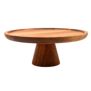 Rustic Style Wooden Cake Stand for Wedding & Party Decor - Product Image 1
