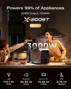Nueva Estación de Energía Portátil EF ECOFLOW DELTA 3 Max Plus, 2048Wh, Capacidad Expandible hasta 10kWh, LiFePO4 - Product Image 3