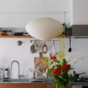 Lampe suspendue en <span class=keywords><strong>papier</strong></span> <span class=keywords><strong>de</strong></span> <span class=keywords><strong>riz</strong></span> SIMIG, luminaire suspendu design pour salon, salle à manger, chambre à coucher, cuisine - Product Image 3