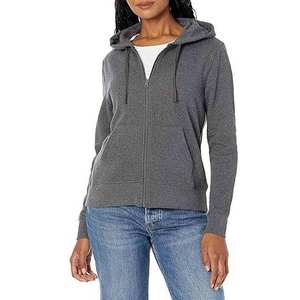 Women's Plus Size <b>Hoodies</b> Sweatshirts OEM Service Anti-Pilling Breathable Winter Front Logo 100% Cotton <b>Fleece</b> - Product Image 1