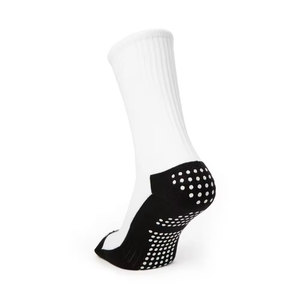 Calcetines Blancos para Hombre con Punta y Talón Negros, Antideslizantes, Transpirables, de Secado Rápido, Tejidos, 100% Algodón, Estilo Regular, para Primavera - Product Image 3